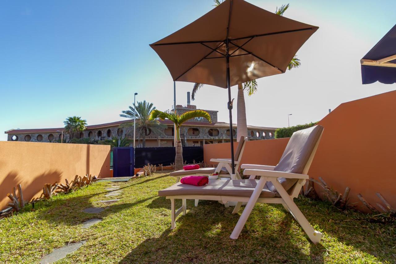 Villa Duplex Meloneras With Free Wifi And Private Garden Extérieur photo